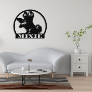 shih tzu sign on wall